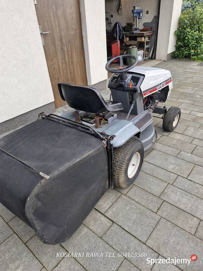 Kosiarka traktorek MTD white 12hp manual kosz Rawa Mazowiecka