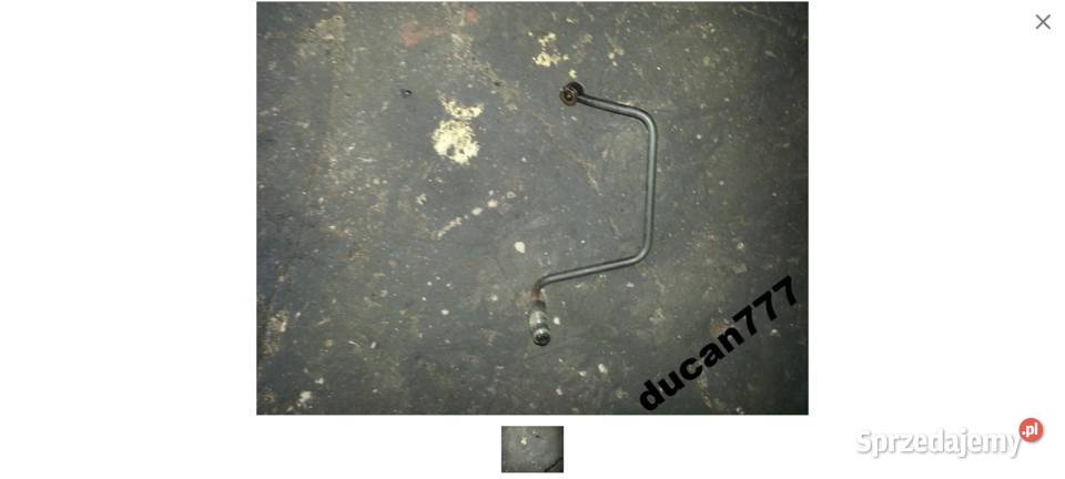 rura rurka oleju turbosprężarki master 22dci G9T dolnośląskie