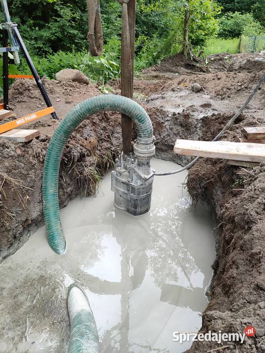 Wiertnica płuczkowa wiertnia odwierty pompa Tarnów