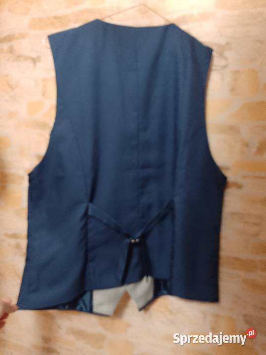 XL Reverse Podwójna Kamizelka Garniturowa z Rozmiar XL