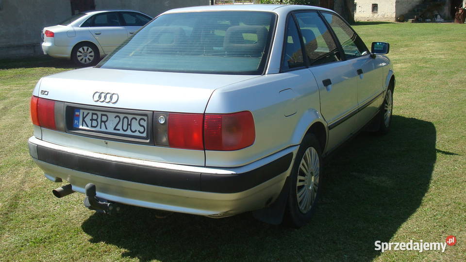 Audi 80 B4 20 1994r Dziadka 22 lat jeden małopolskie Borzęcin