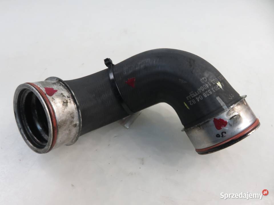 RURA INTERCOOLERA MERCEDES KLASA C W203 C 200 Silniki i osprzęt małopolskie