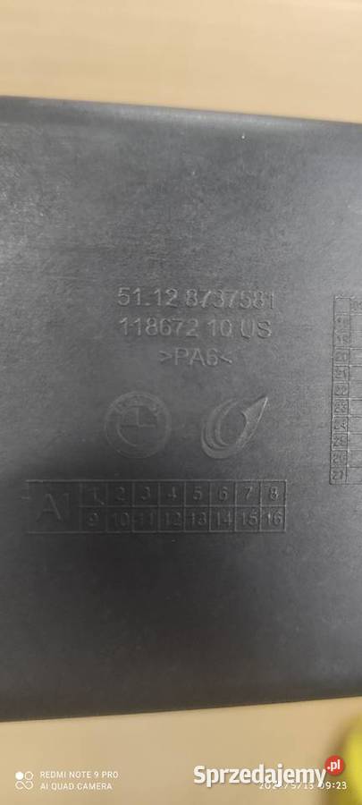 Końcówka absorbera lewa BMW X5 Absorber Lejek sprzedam