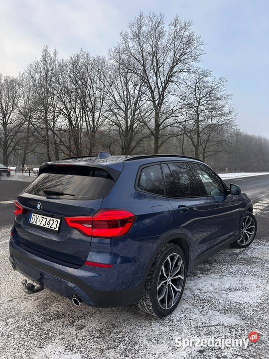 BMW X3 sDrive18d 20 Diesel 150 Mpakiet 2019 135 135000km Wrocław