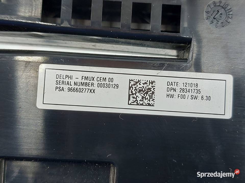 CITROEN DS4 13r panel nawiewu sterowania świętokrzyskie Kielce