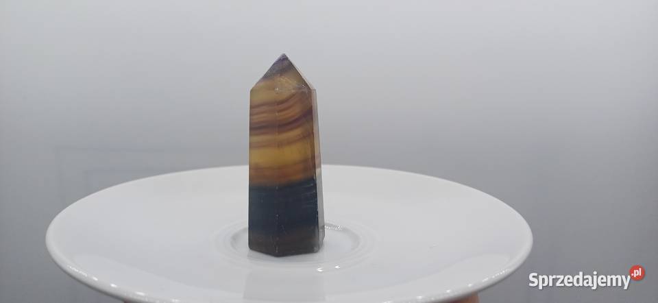 Piękny naturalny tęczowy fluoryt kryształ Pozostałe Olsztyn