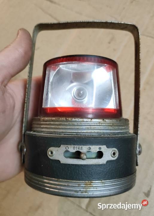 Lampa ostrzegawcza cccp prl osobowe