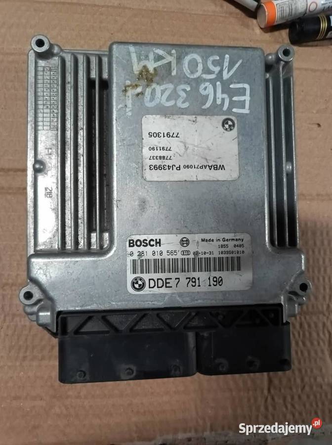 BMW 320d E46 komputer silnika 0281010565 Komputery Warszawa