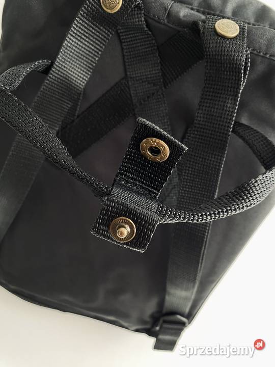 Plecak Fjallraven Kanken 16L Czarny Torby, plecaki i walizki Poznań