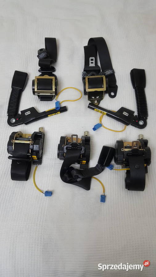 ROVER 75 MG ZT NAPINACZE PASÓW ZESTAW ORYGINAŁ Części samochodowe Poznań