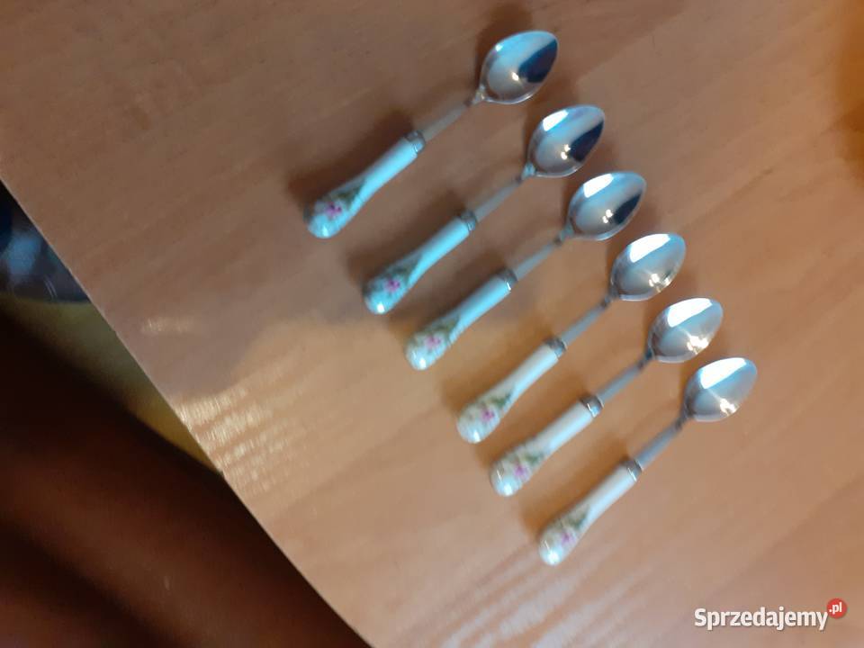 Sprzedam komplet do kawy porcelana Chodzież biały dolnośląskie Ziębice