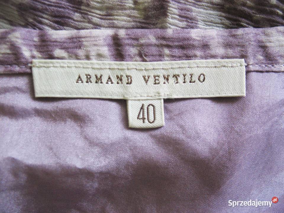 Spódnica asymetryczna jedwab 40 L pas 74 Armand mazowieckie Siedlce