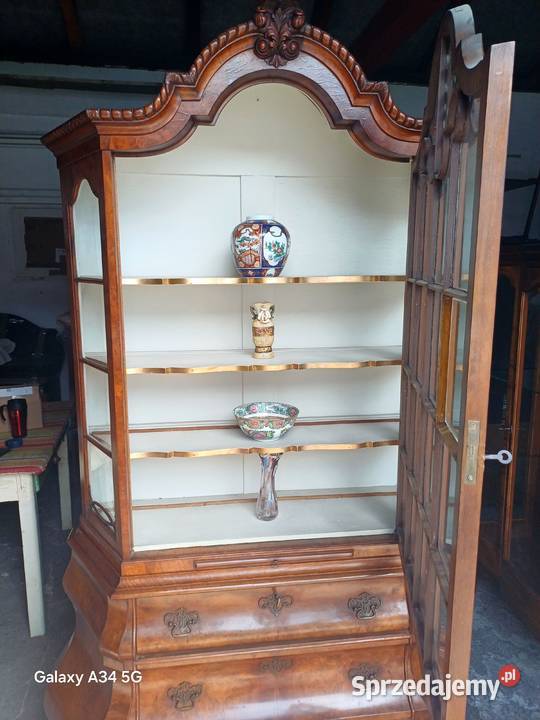 Oryginalna Witryna Ludwik Filip XIX XX w Suchorzew