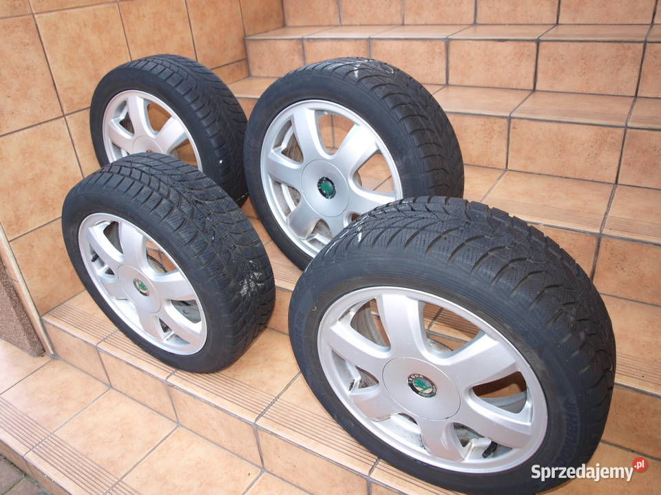 Skoda koła zimowe 15 alufelgi 5 x 100 Kalisz