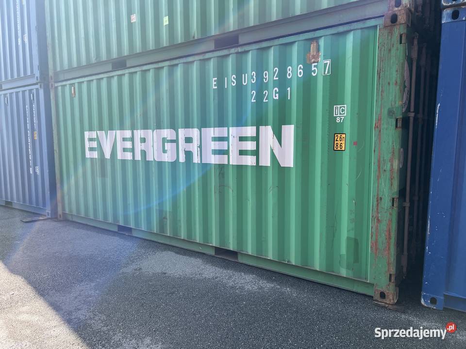 Kontener morski magazyn 20DV 6 metrowy