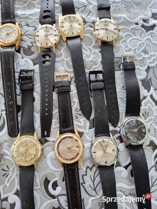 Sprzedam kolekcję zegarków vintage różne modele