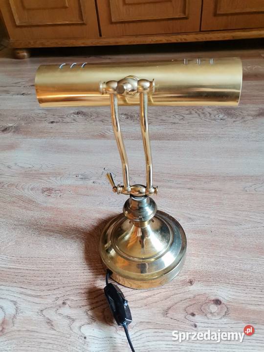 Lampa mosiężna gabinetowa Kraków