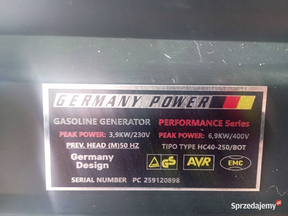 Nowy GENERATOR PRĄDU Na Sil Briggs Stratton Agregaty prądotwórcze Golasowice