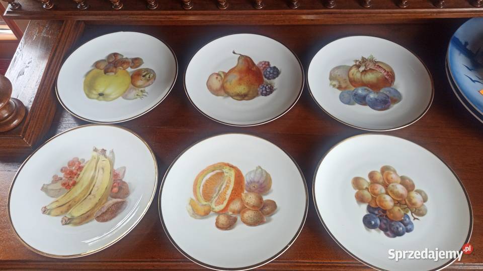 Talerz z owocami Rosenthal Syg Thomas Bavaria Porcelana i szkło Gdańsk