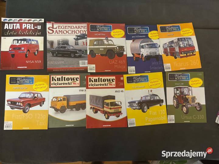 114 Broszur o kultowych samochodach z PRL Pozostałe podkarpackie Krosno