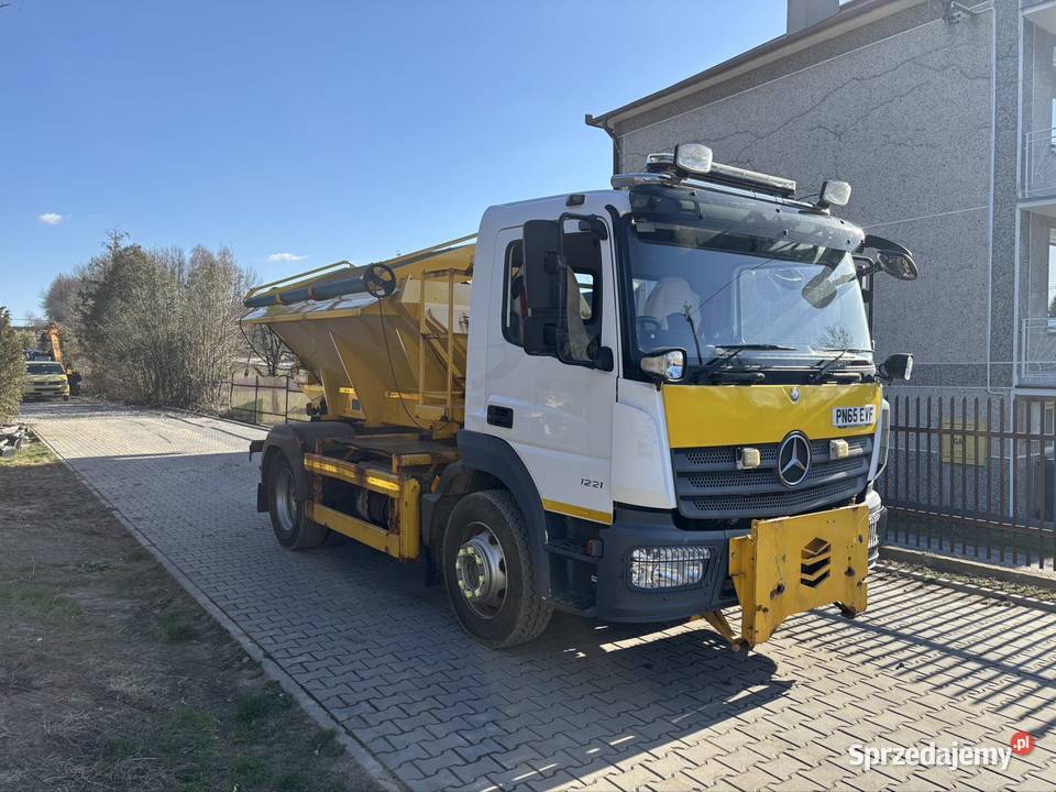 Mercedes Atego III 2015 4x2 piaskarka solarka 6000kg Ropczyce