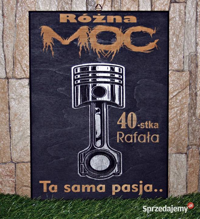 Tabliczka plakat miłośnika motoryzacji 3D Rękodzieło podkarpackie Dębica sprzedam