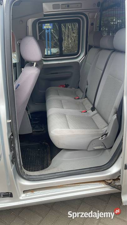 Vw Caddy Life 19 TDI 2009 klimatyzacja Gdańsk