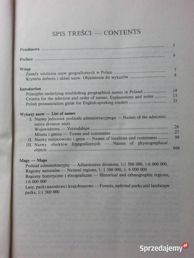 3075 Nazwy Geograficzne Rzeczypospolitej