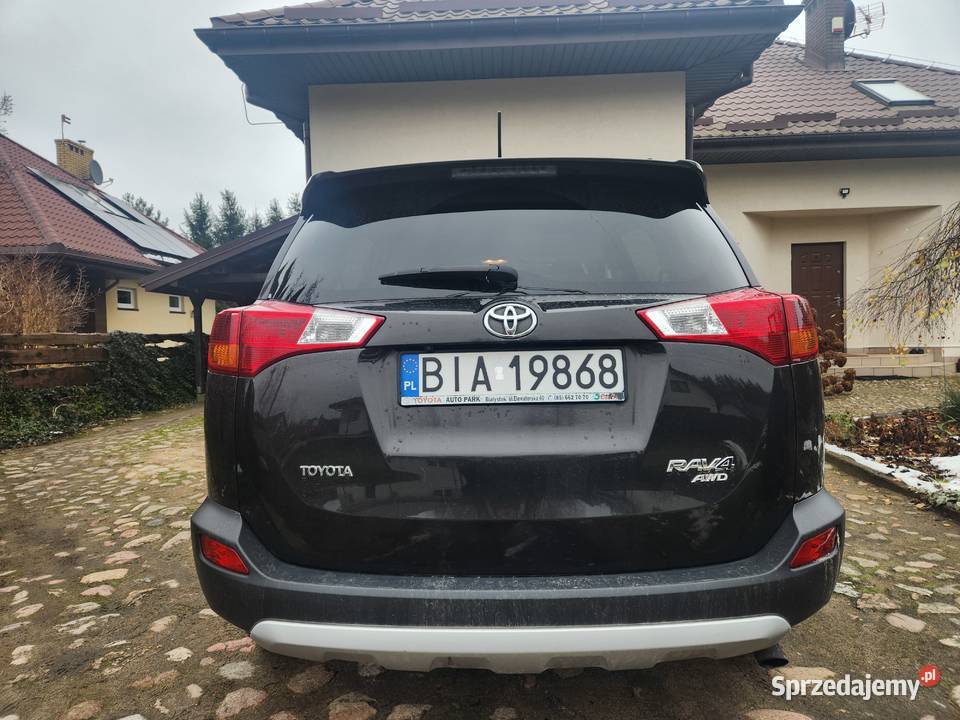 Sprzedam Toyota RAV4 4x4 salon 2015 I właśc podlaskie Zabłudów