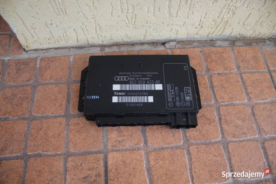 MODUŁ KOMFORTU AUDI A4 B6 8E0959433AR wielkopolskie