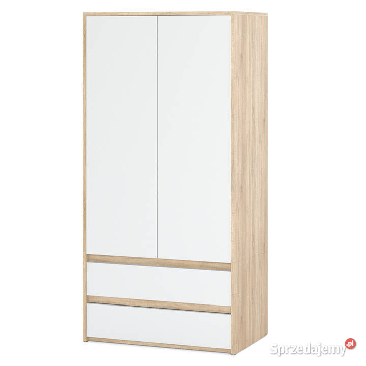 Szafa Garderoba 90 2 Szuflady Półki Drążek Salon 180cm Elbląg