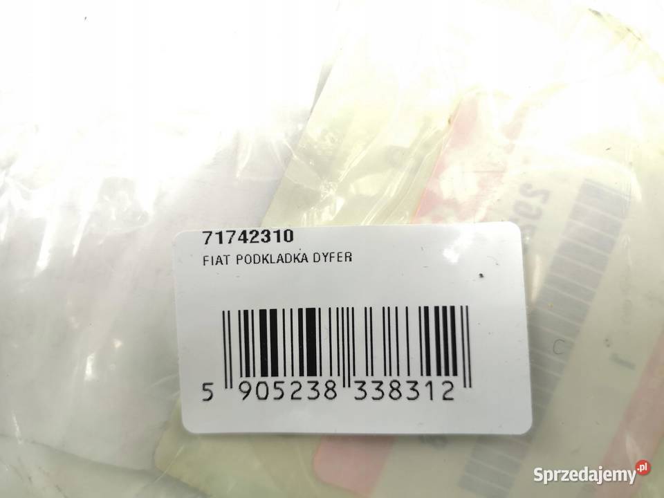 PODKŁADKA POD DYFERENCJAŁ FIAT SEDICI 20062014