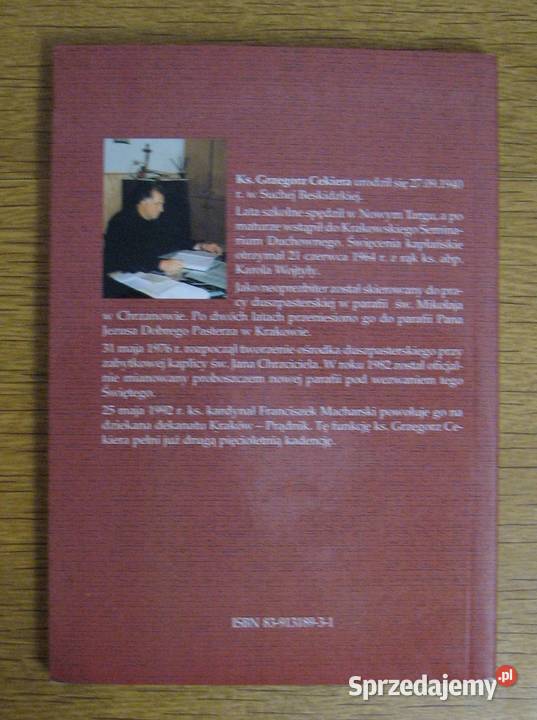 Ks Grzegorz Cekiera Zarys histrorii parafii św Książki naukowe i popularnonaukowe Parczew sprzedam