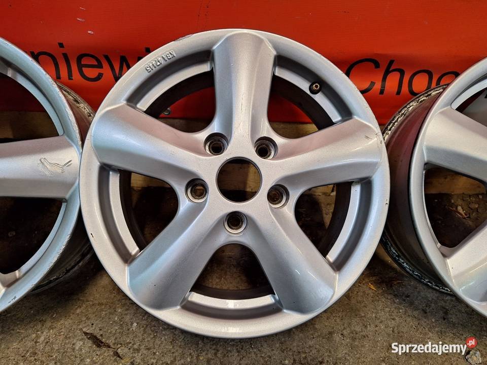 Alufelgi 5x1143 15 ET49 Hyundai ix20 i30 Nissan aluminiowe kujawsko-pomorskie Choceń