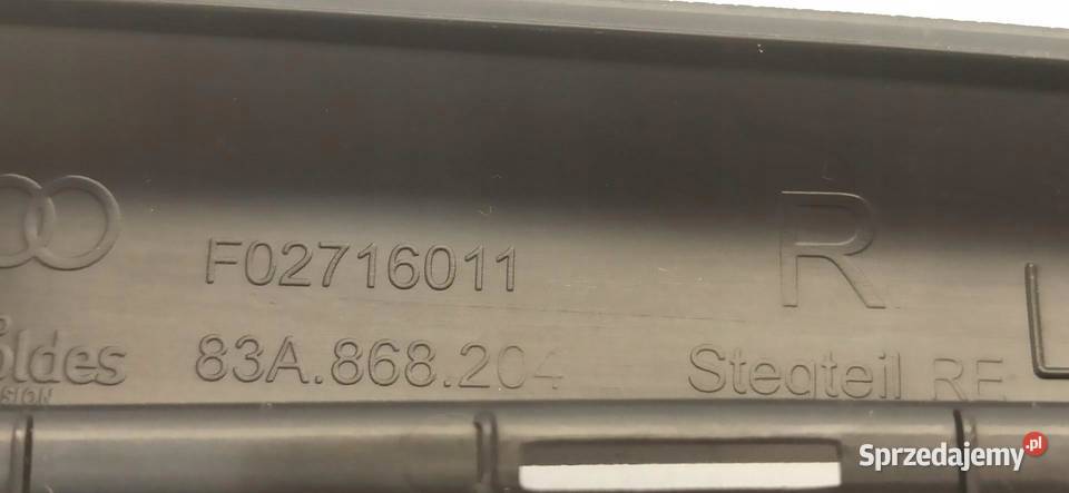AUDI Q3 83A OSŁONA SŁUPKA PRAWA 83A868204
