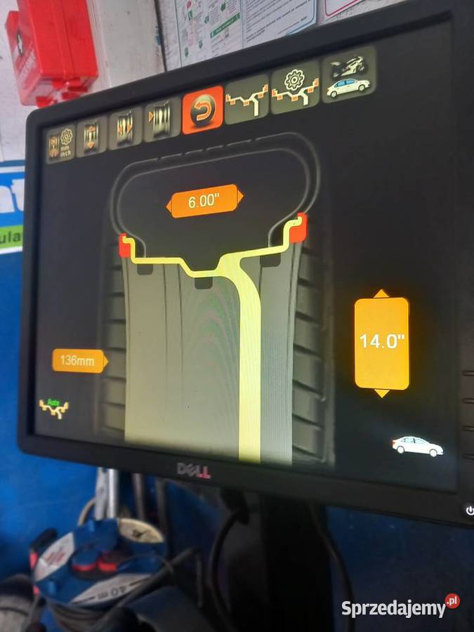 Wyważarka do kół mell monkey500s Montażownice i wyważarki