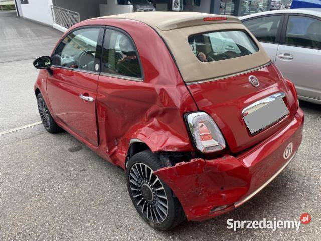 Fiat 500 cabrio wersja Mirror MP3 Kielce sprzedam