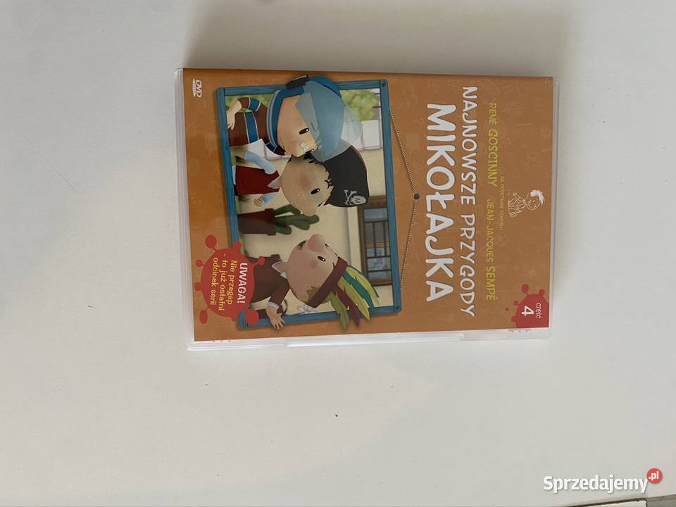 DVD dysk Najnowsze przygody Mikotajka x4 sztuki Dyski Warszawa