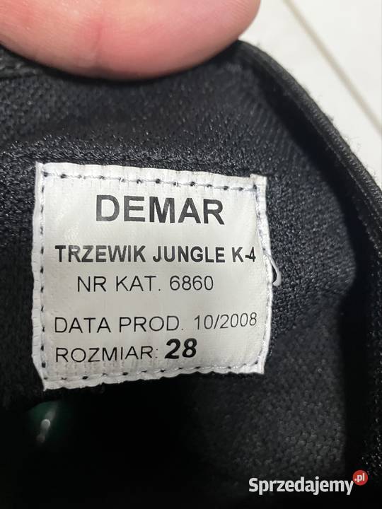 Buty taktyczne wojskowe DEMAR śląskie Niegowonice sprzedam