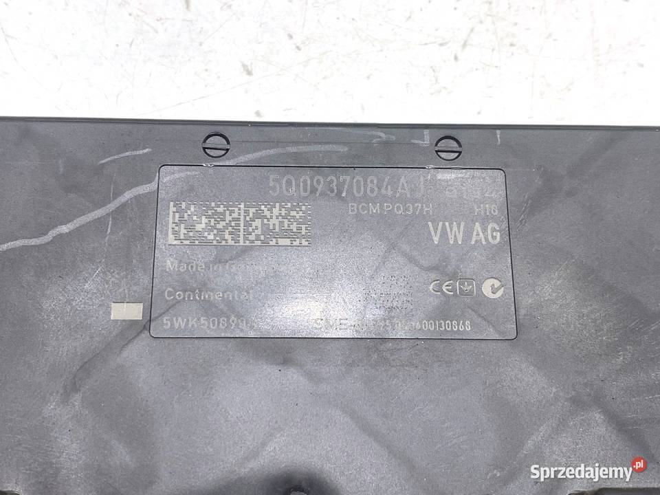 MODUŁ KOMFORTU AUDI A3 8V 5Q0937084AJ Zestawy naprawcze sprzedam