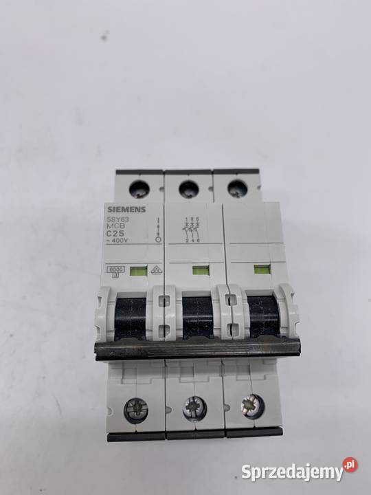 Siemens 5SY63 MCB C25 Warszawa