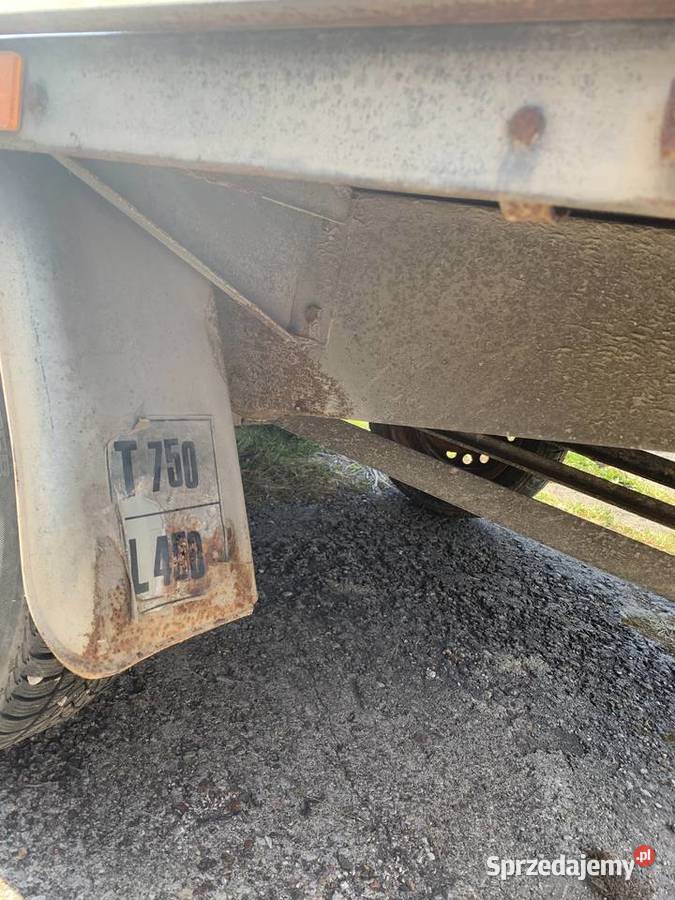 Przyczepka samochodowa dwuosiowa Gdańsk