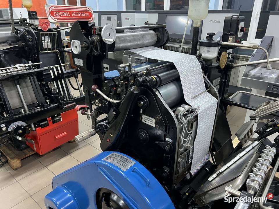 Złociarka Heidelberg Tiegel TP Letterpress