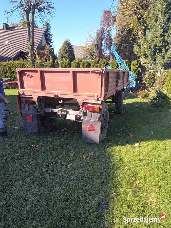 Przyczepa rolnicza nieuszkodzony Jerzmanowice sprzedam