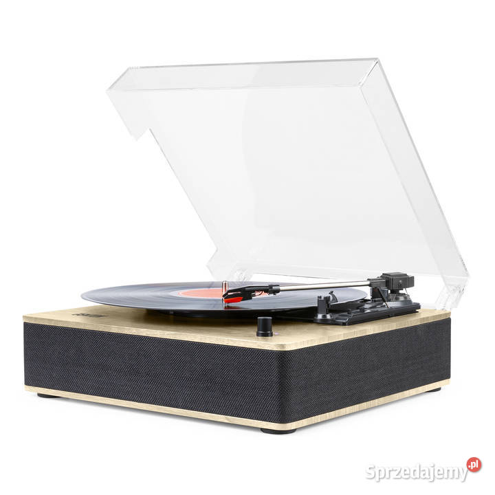 Gramofon Retro z Wbudowanymi Głośnikami w Poznań sprzedam