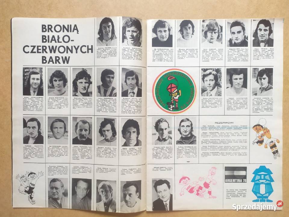 Skarb kibica MŚ 1974 łódzkie Łódź