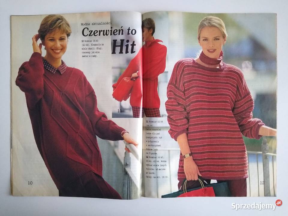 Modne Dzianiny Sandra 91996 Czasopisma Gdańsk
