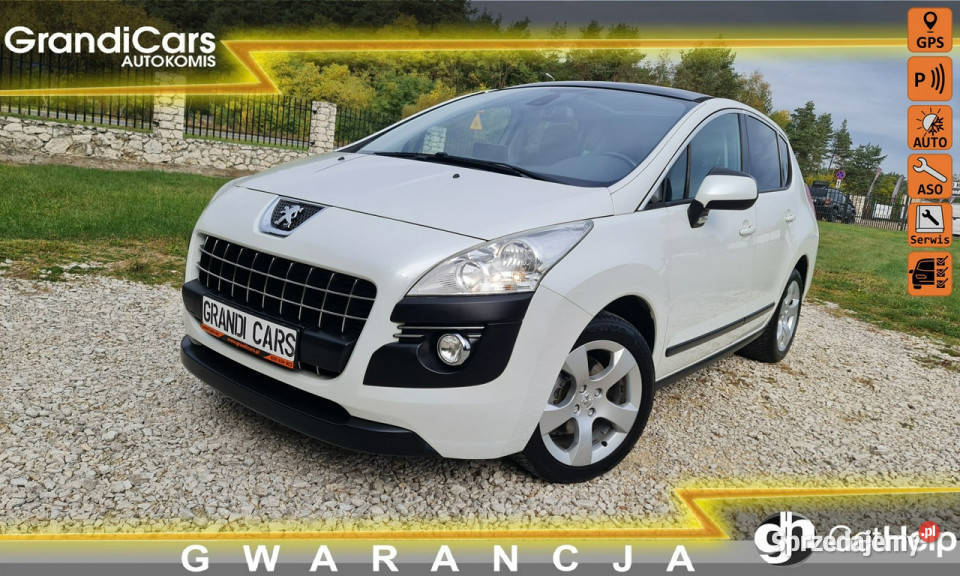 Peugeot 3008 16 THP 156 Biała Perła Panorama elektryczne lusterka 3008 świętokrzyskie Chmielnik