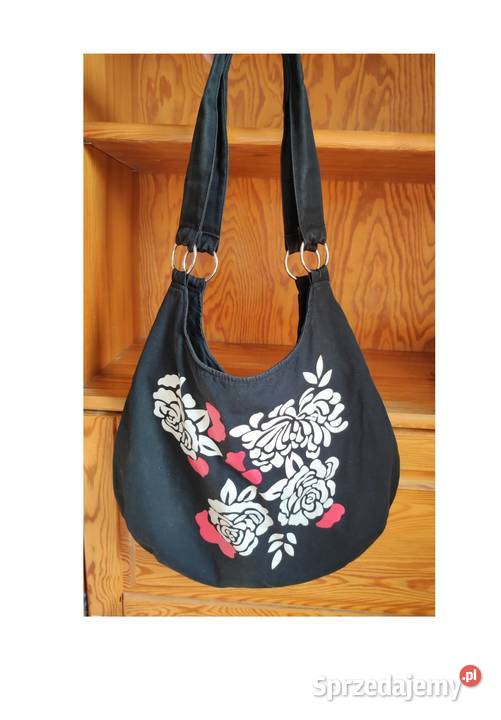 bawełniana boho płócienna torba worek shopper Kielce