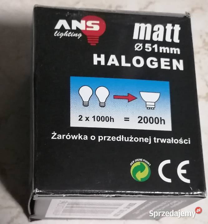 Żarówka halogenowa GU10 mazowieckie